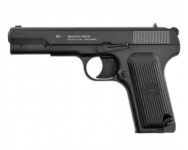 Пневматический пистолет Borner TT Blowback кал. 4,5 мм (Токарева)