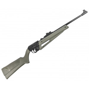 Винтовка пневматическая мультикомпрессионная Borner Flex Shot Multi-Pump, Green кал. 4,5 мм (пластик, 3 Дж)