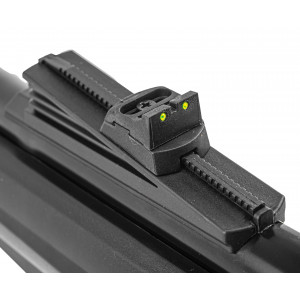 Винтовка пневматическая мультикомпрессионная Borner Flex Shot Multi-Pump, Black кал. 4,5 мм (пластик, 3 Дж)