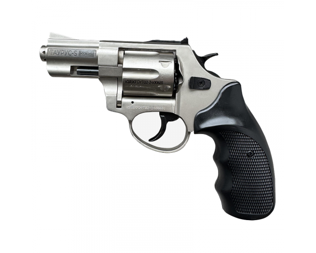 Сигнальный револьвер Taurus-S KURS (Smith & Wesson 2,5”) кал. 5,5 мм под 10ТК, сатин